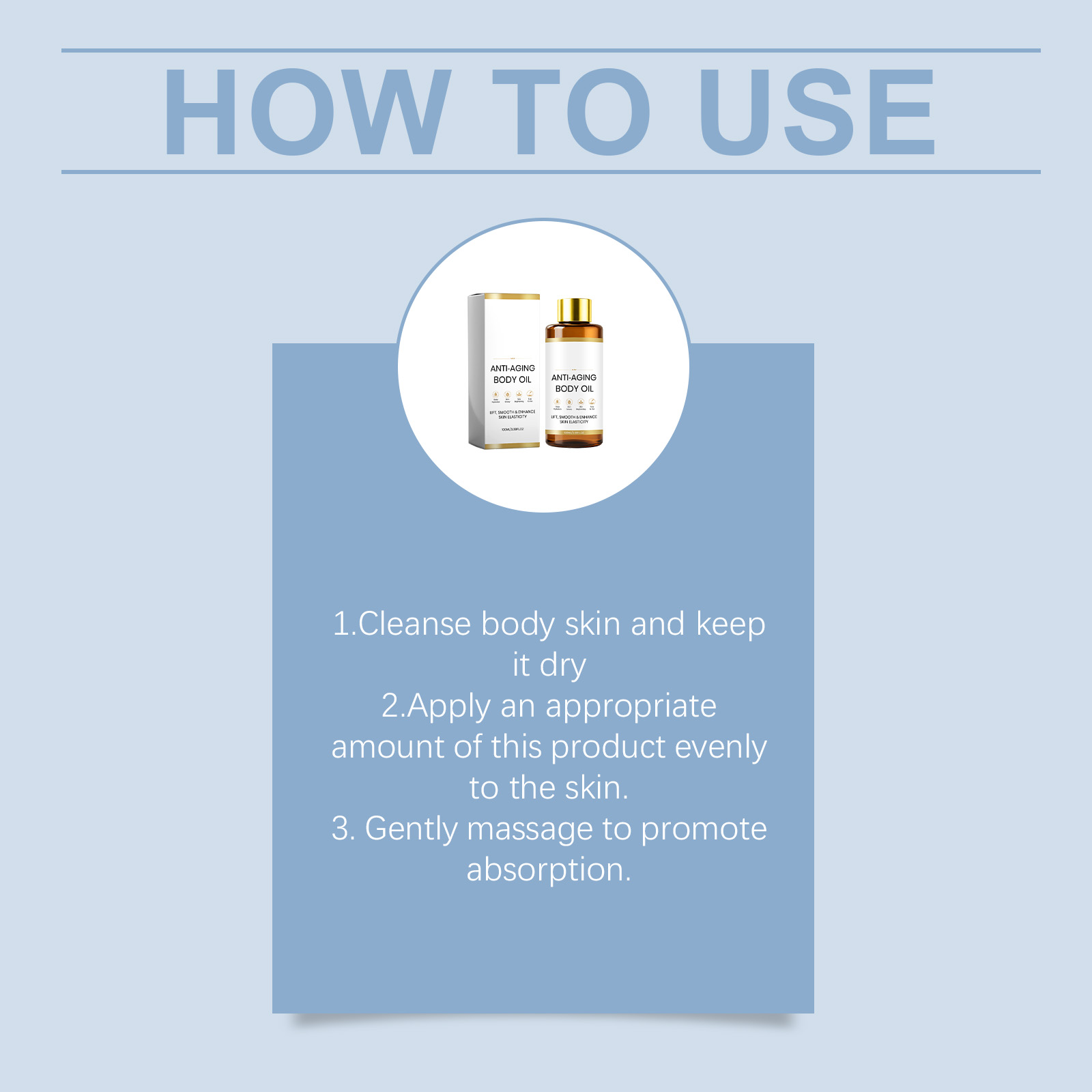 Revitalizing Body Essential Oil Deep Moisturizing Soften Even Bright Light Smooth Easy Spread Skin Body Care