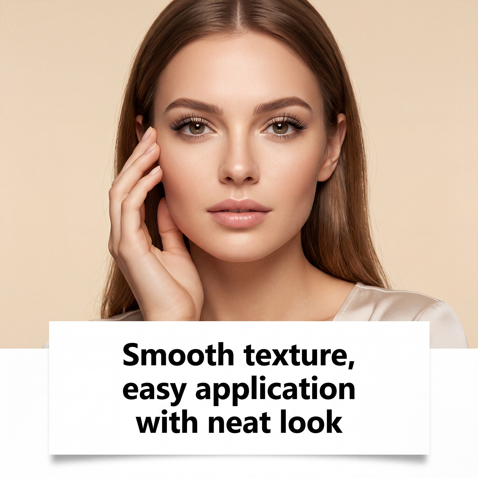 (Black) Length Curling Primer Mascara Black Separated Clump Free Long Lasting Waterproof Easy Brushing Eye Makeup Cosmetic