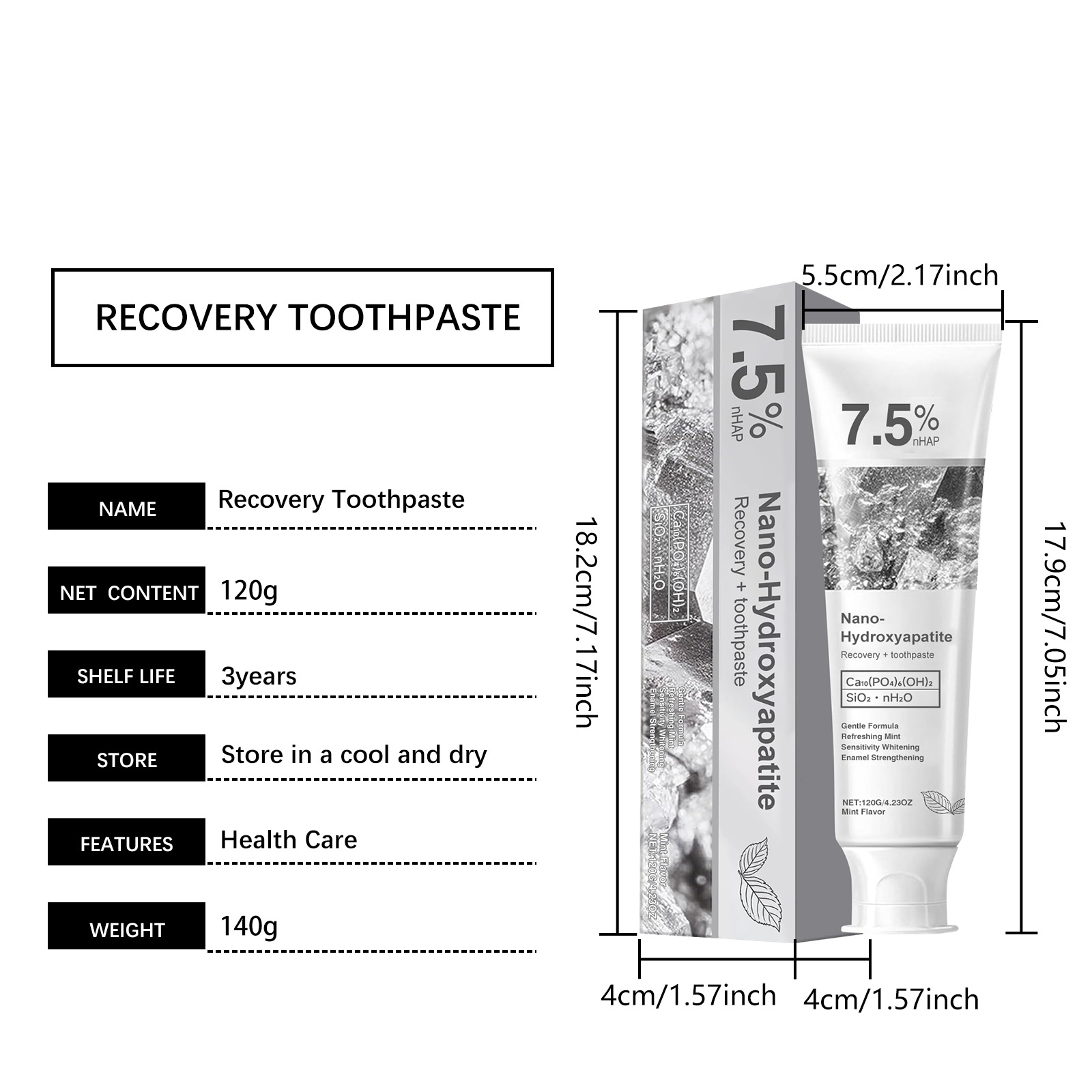 Soft Clean Bright Teeth Toothpaste Protect Enamel Fine Foam Easy Rinse Fresh Taste Boost Tooth Shine Daily Oral Care