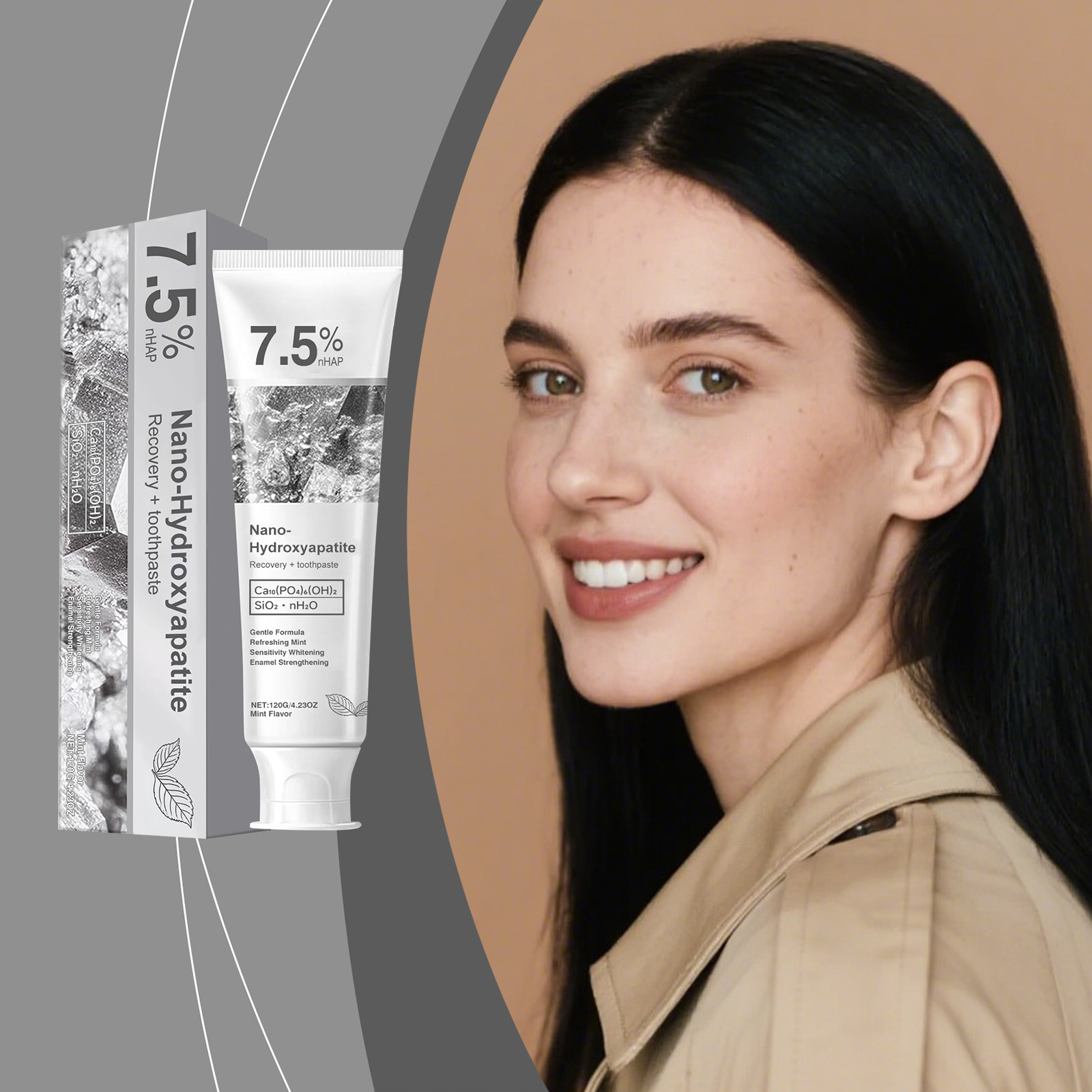 Soft Clean Bright Teeth Toothpaste Protect Enamel Fine Foam Easy Rinse Fresh Taste Boost Tooth Shine Daily Oral Care