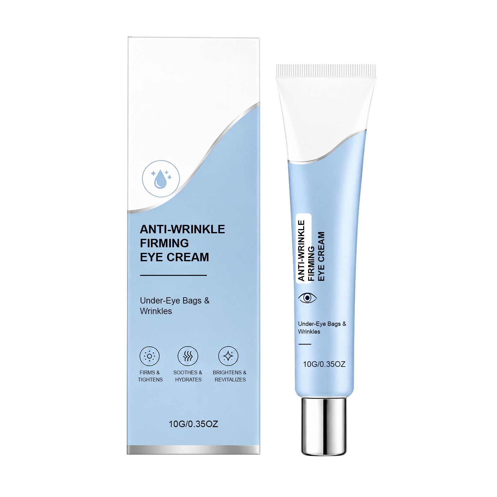 Eye Essence Cream Elastic Hydrating Moisturizing Mild Smooth Comfortable Massage Skin Care Around Eyes