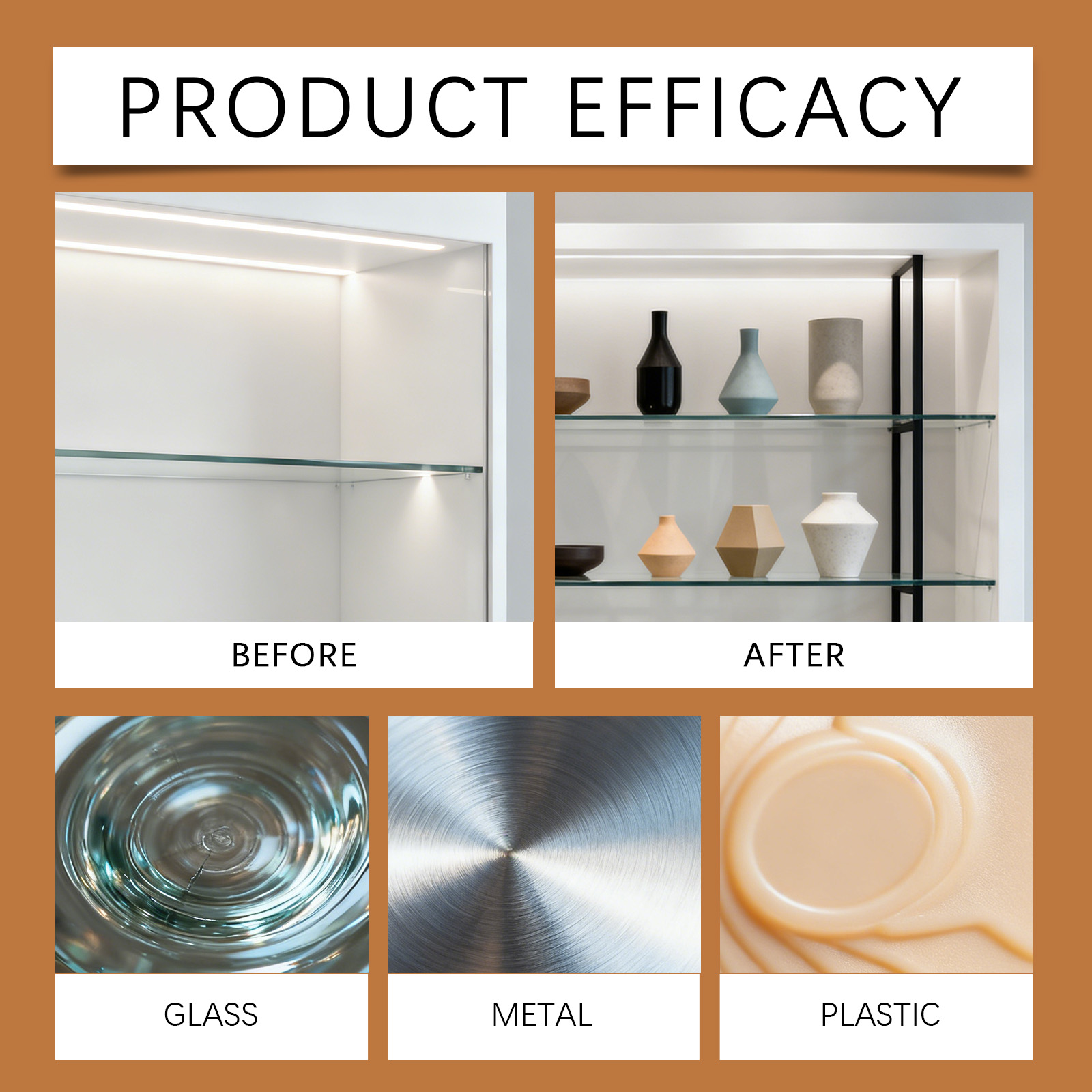 Clear Display Gel Stable Base Protective Adhesive For Exhibits Collections Window Counter Display Usage Special