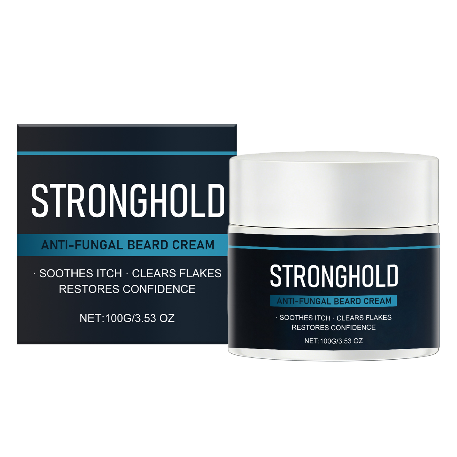 Male Beard Care Cream Mild Refreshing Texture Clean Moisturizing Daily Men Beard Basic Nourish Treatment
