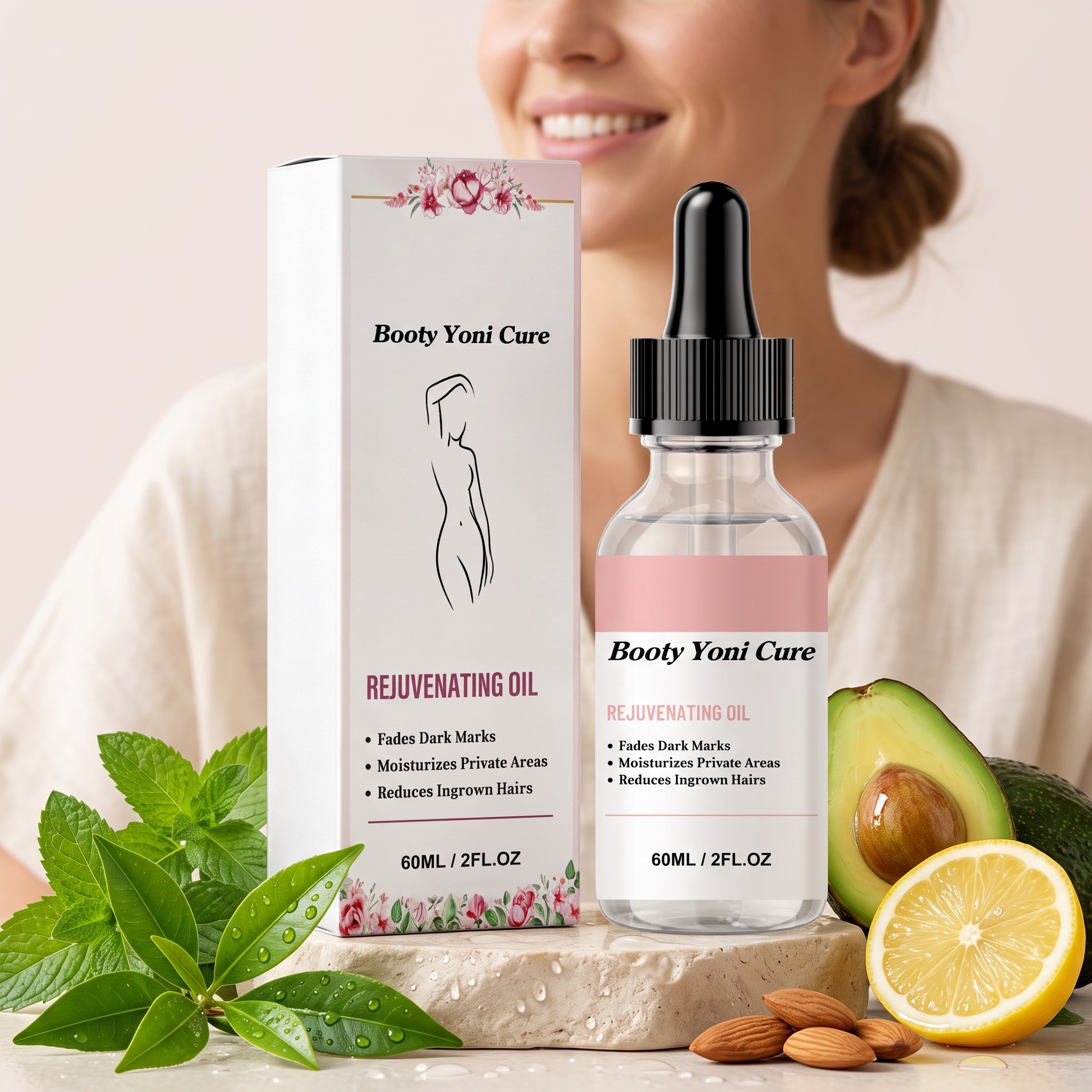Body Care Essential Oil Mild Ingredients Refreshing Texture Moist Convenient Protect Female Body Skin
