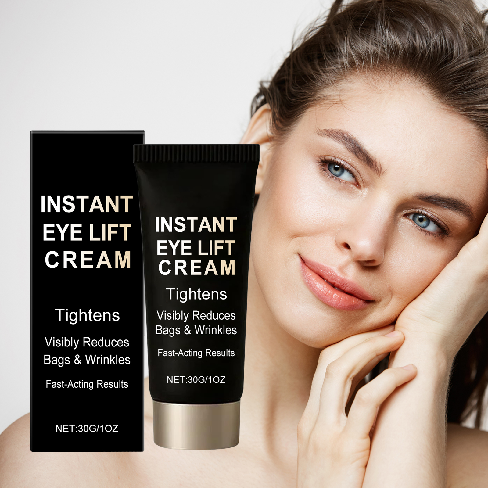 Eye Cream Nourish Moisturize Soft Delicate Smooth Elastic Tender Vital Daily Eye Skin Coat