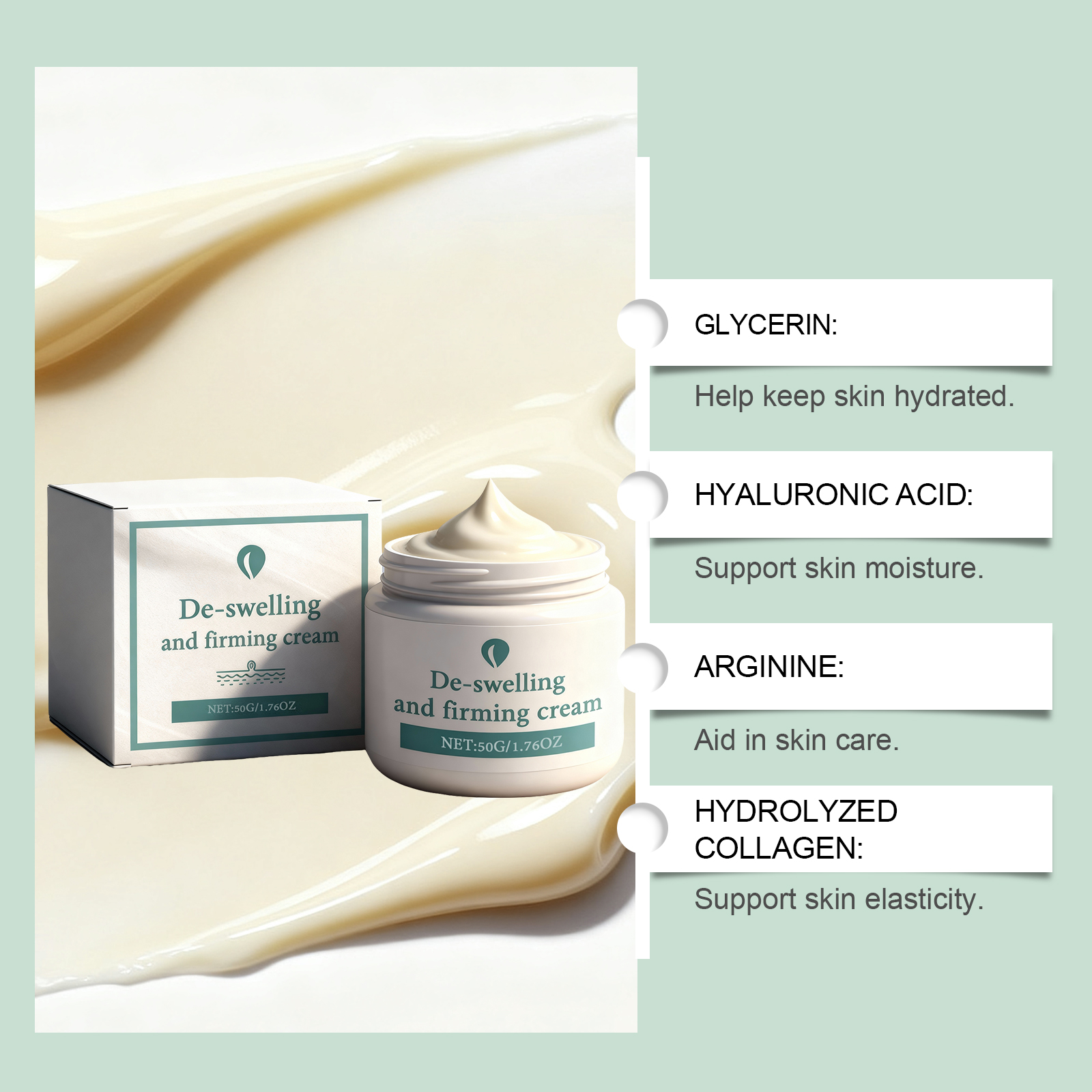 Skin Care Cream Light Texture Moisturizing Nourishing Hydrating Quickabsorbed Daily Body Smear Nursing Lotion