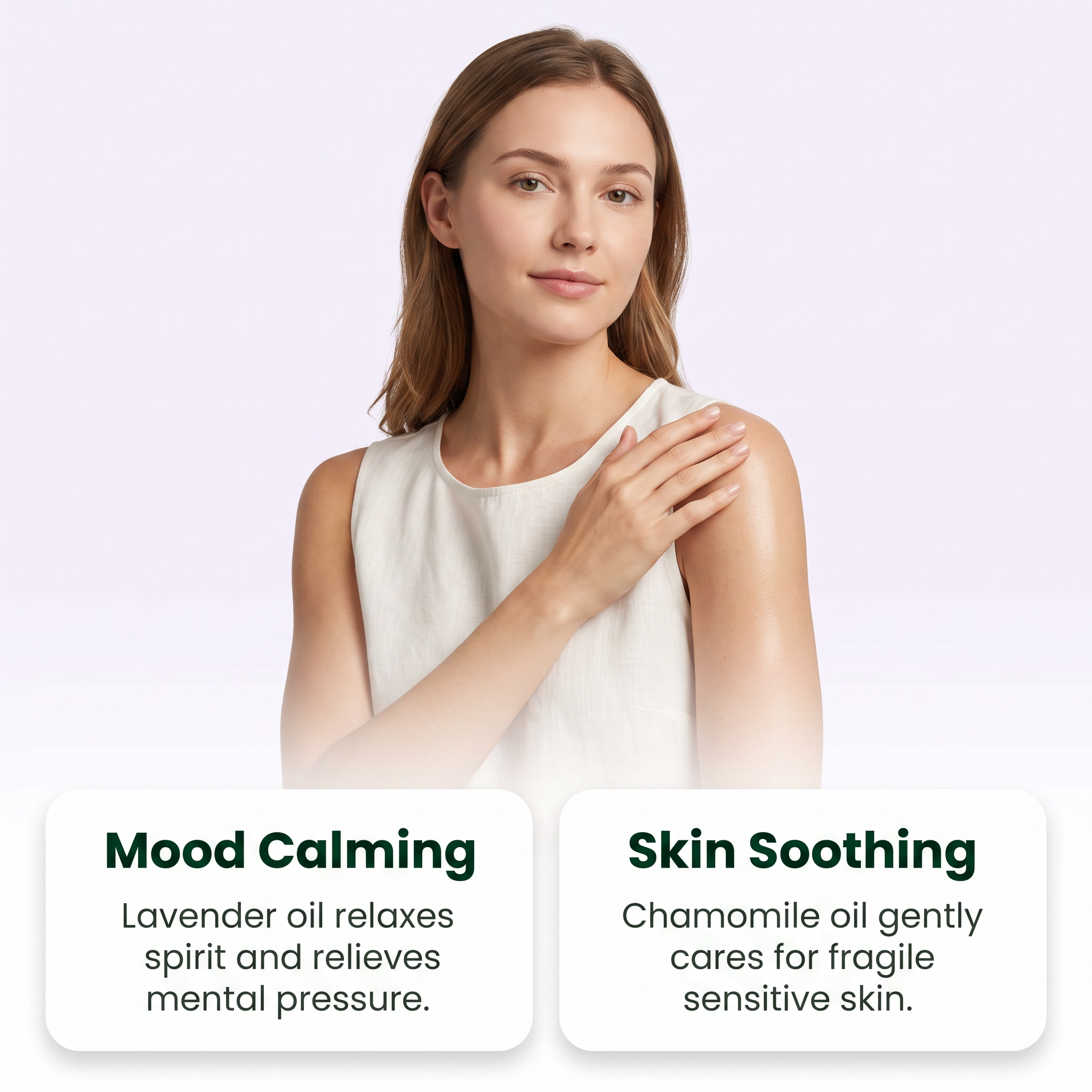 Body Care Essential Oil Daily Mild Moisturizing Refreshing Non Greasy Light Skincare For Skin