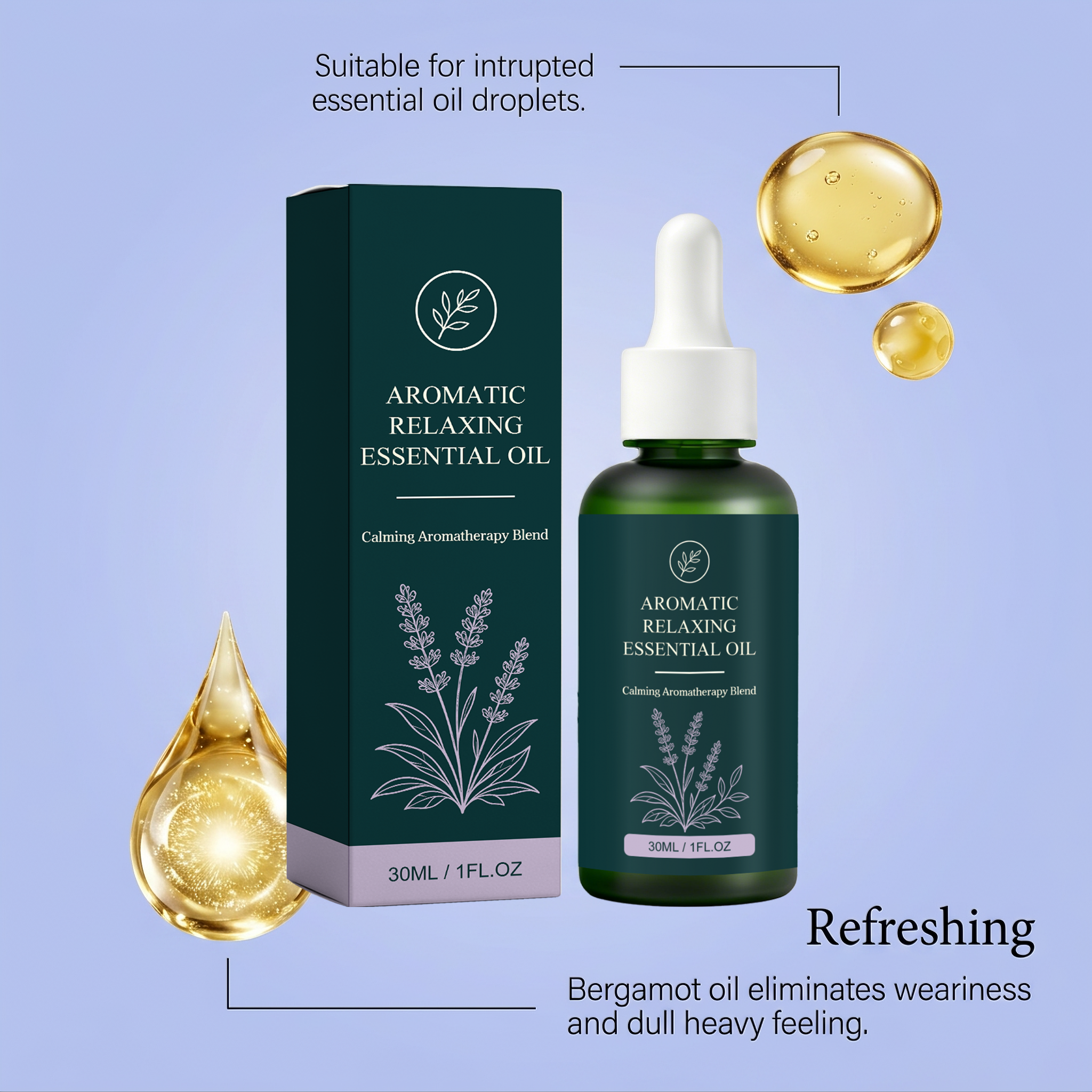 Body Care Essential Oil Daily Mild Moisturizing Refreshing Non Greasy Light Skincare For Skin
