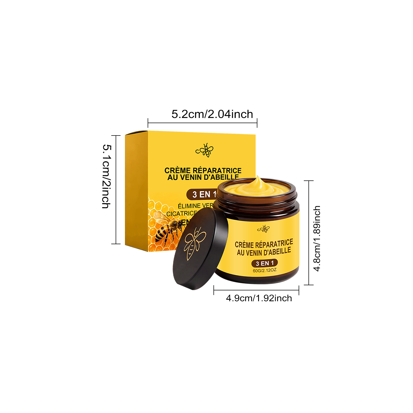 Bee Venom Care Cream Mild Ingredients Comfort Body Skin Appearance Smooth Moisturizing Nourishing Softening Skin Care