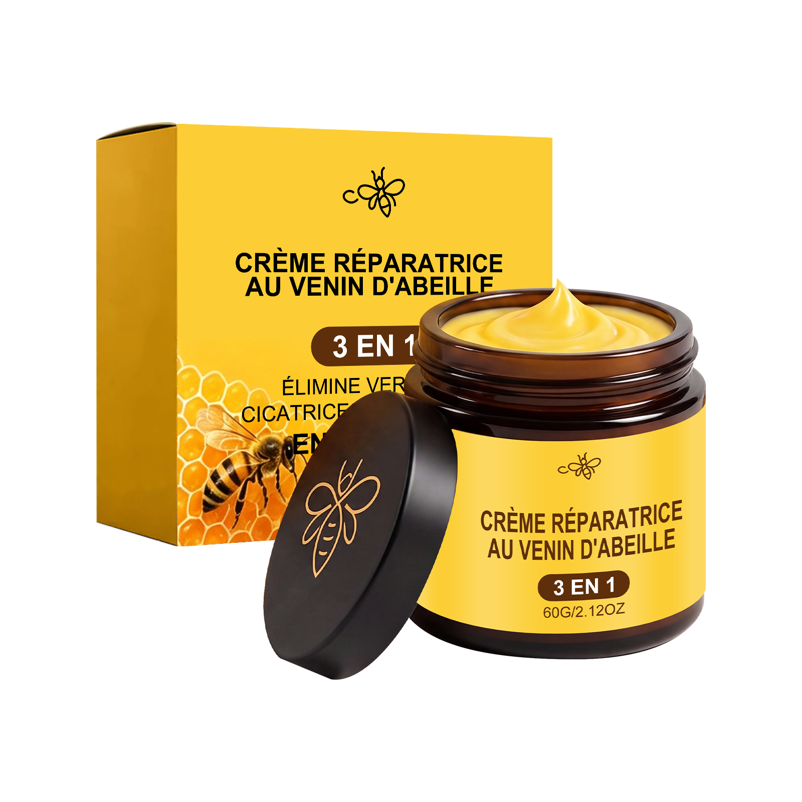 Bee Venom Care Cream Mild Ingredients Comfort Body Skin Appearance Smooth Moisturizing Nourishing Softening Skin Care