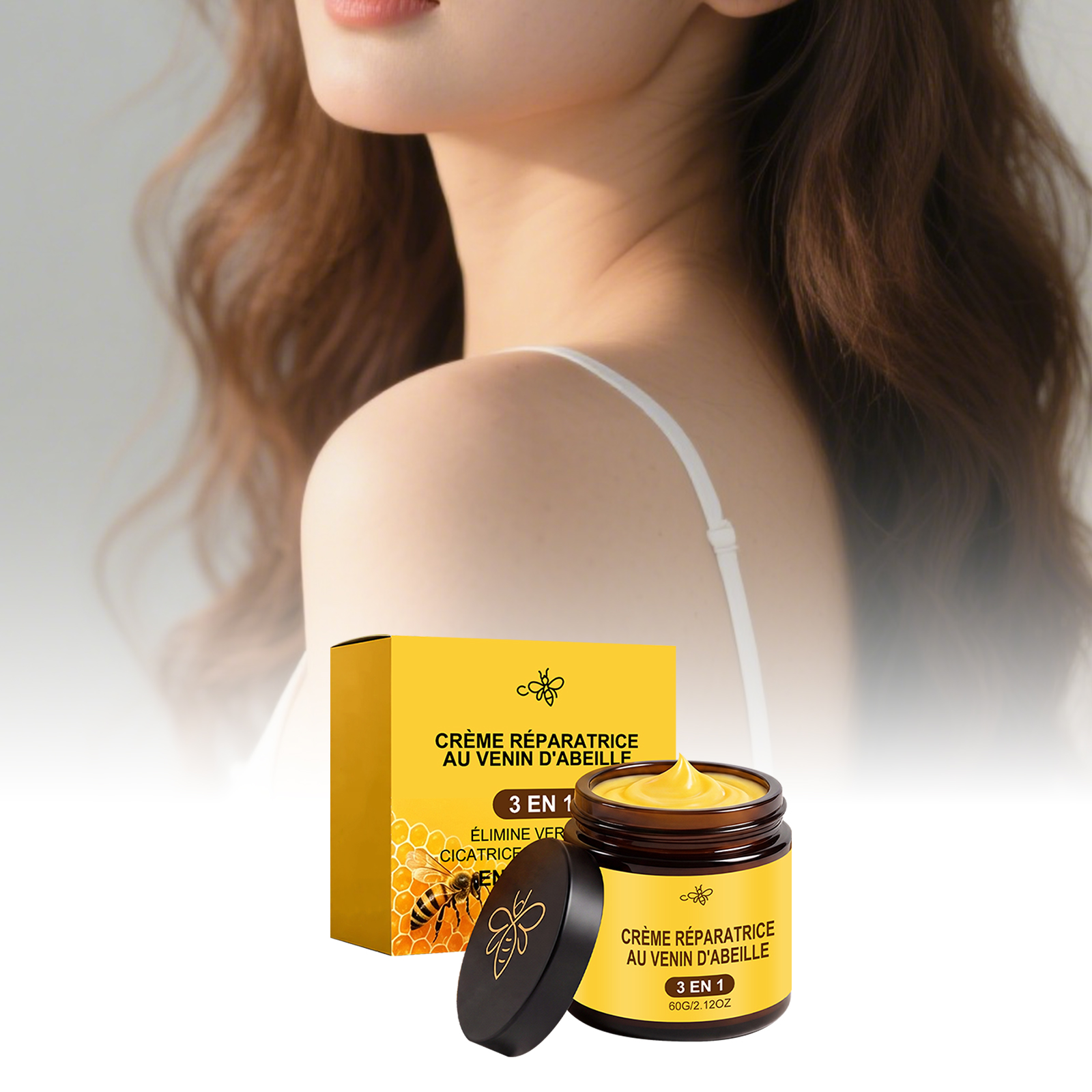 Bee Venom Care Cream Mild Ingredients Comfort Body Skin Appearance Smooth Moisturizing Nourishing Softening Skin Care