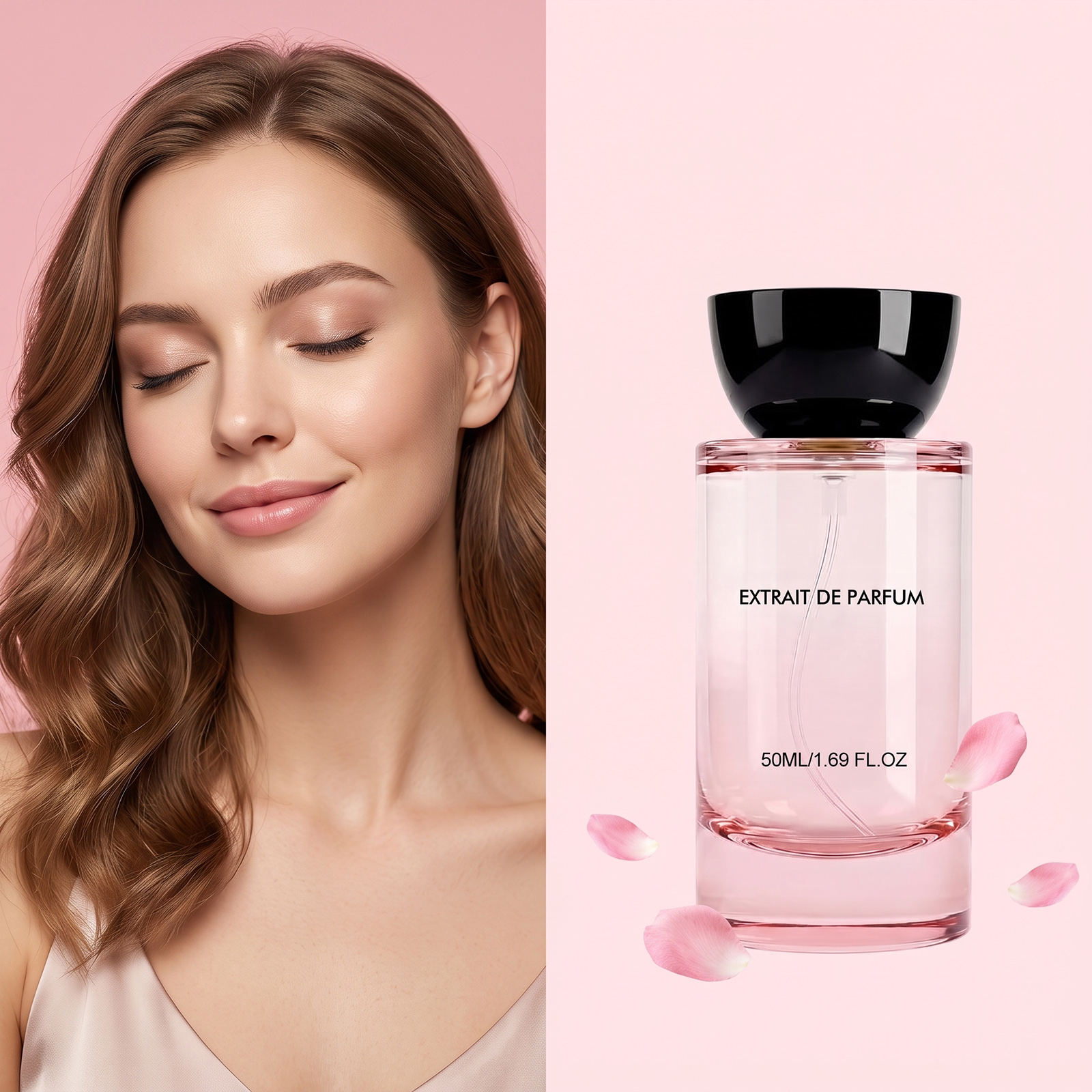 Light Luxury Middle Eastern Rose Fragrance Gentle Floral Scent Fresh Longlasting Dating Daily Perfume