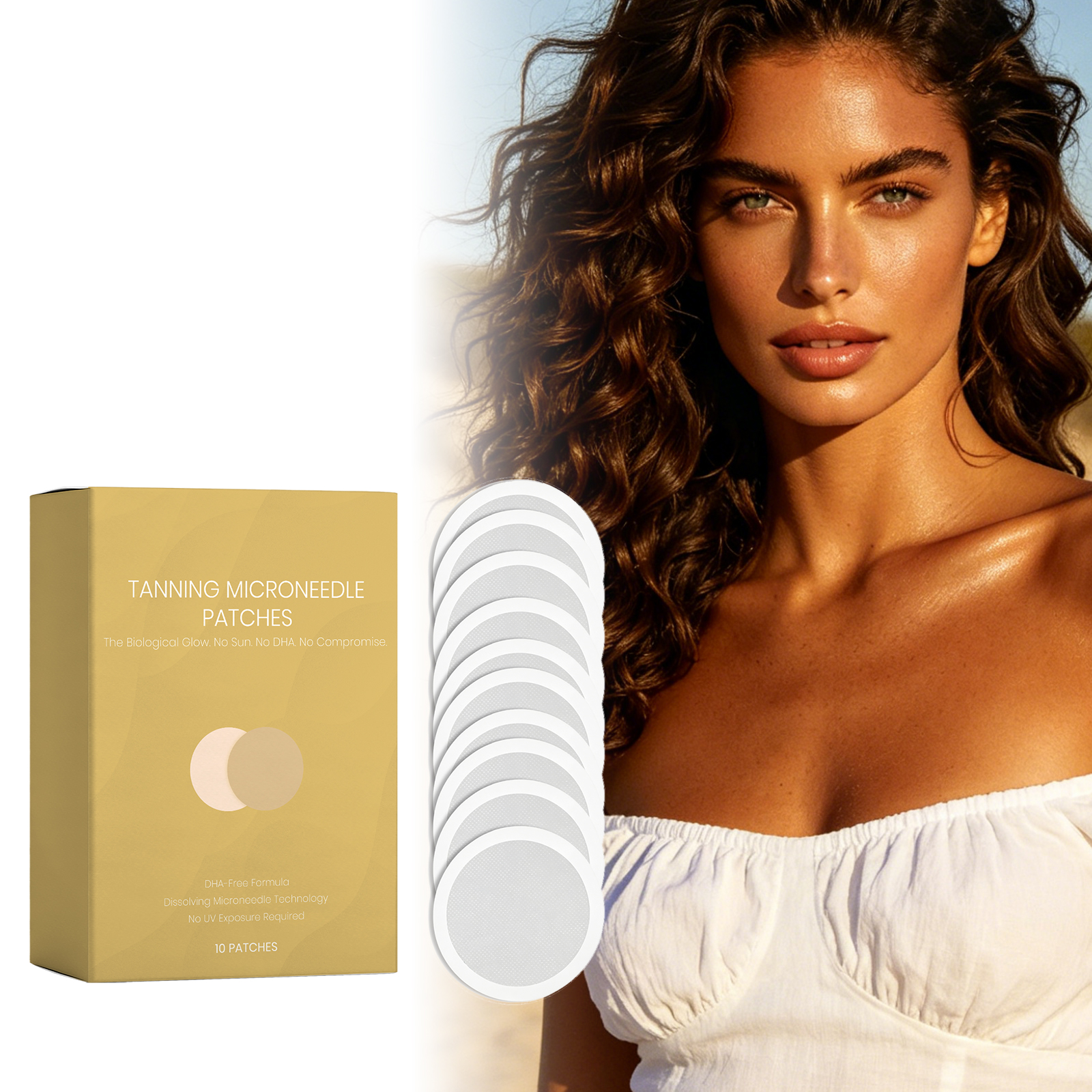 Skin Nourishing Darkening Microneedle Patch For Facial Skin Deep Nutrition And Tone Adjustment