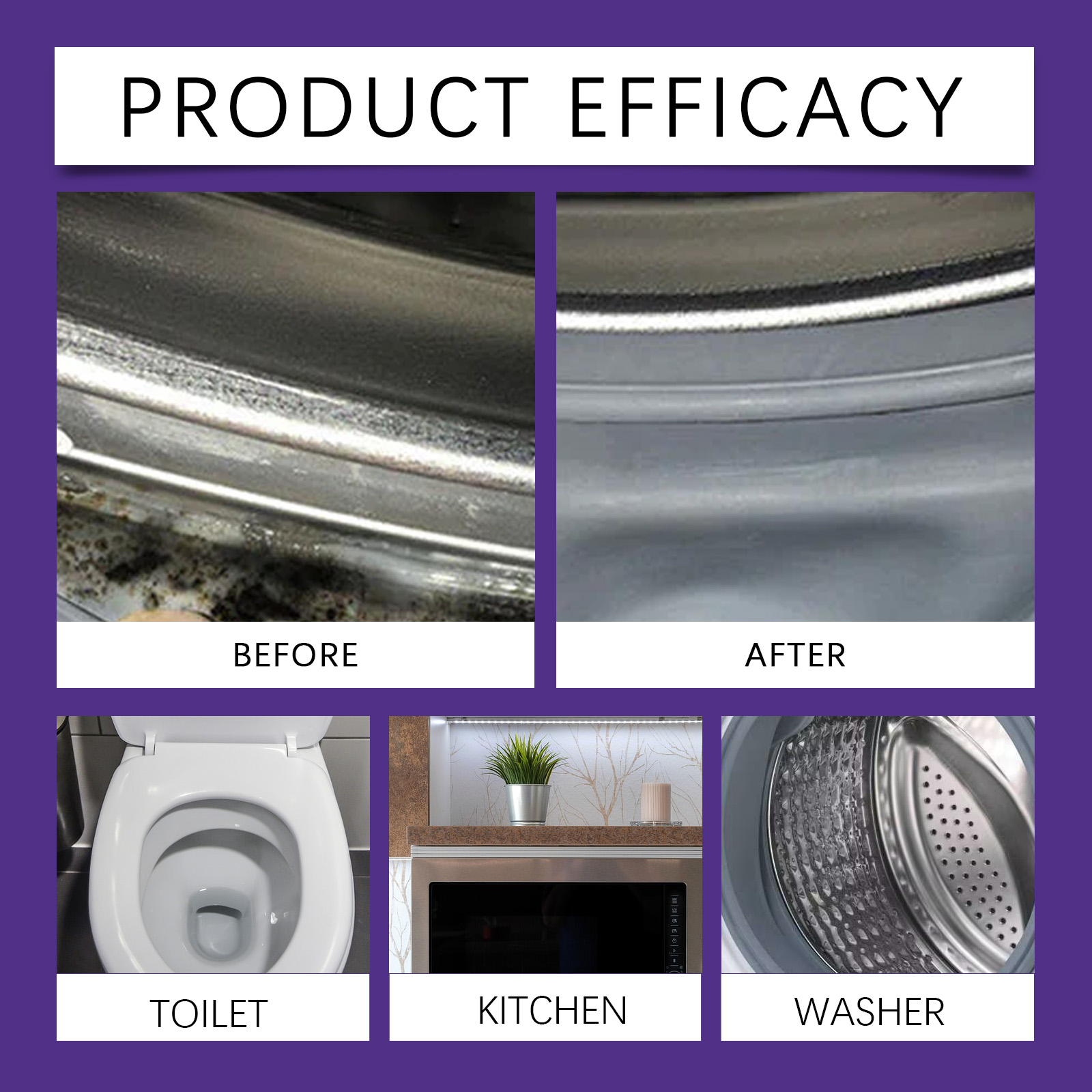 Cleaning Decontamination Gel Household Wall Sink Gap Tile Grout Floor Toilet Stain Remover