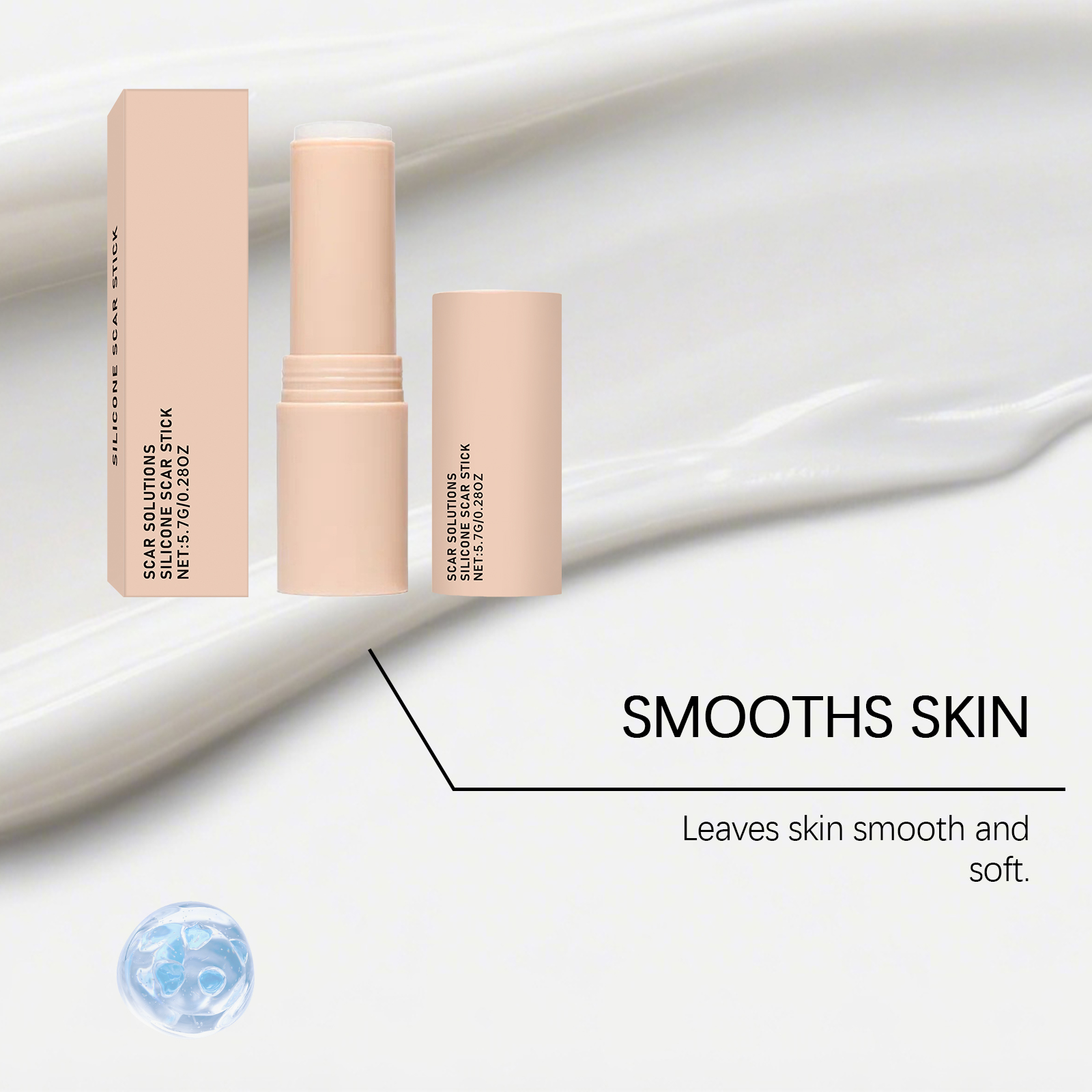 Skin Moisturizing Stick Gentle Soft Smooth Hydrating Nourishing Daily External Skin Care
