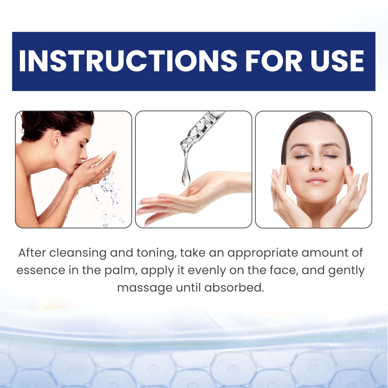 Facial Firming Serum Anti Aging Fine Lines Hydrating Nourishing For Elasticity And Glowing Skin Daily Care