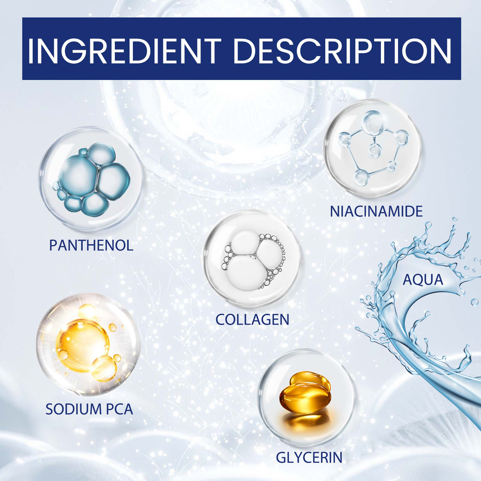 Facial Firming Serum Anti Aging Fine Lines Hydrating Nourishing For Elasticity And Glowing Skin Daily Care