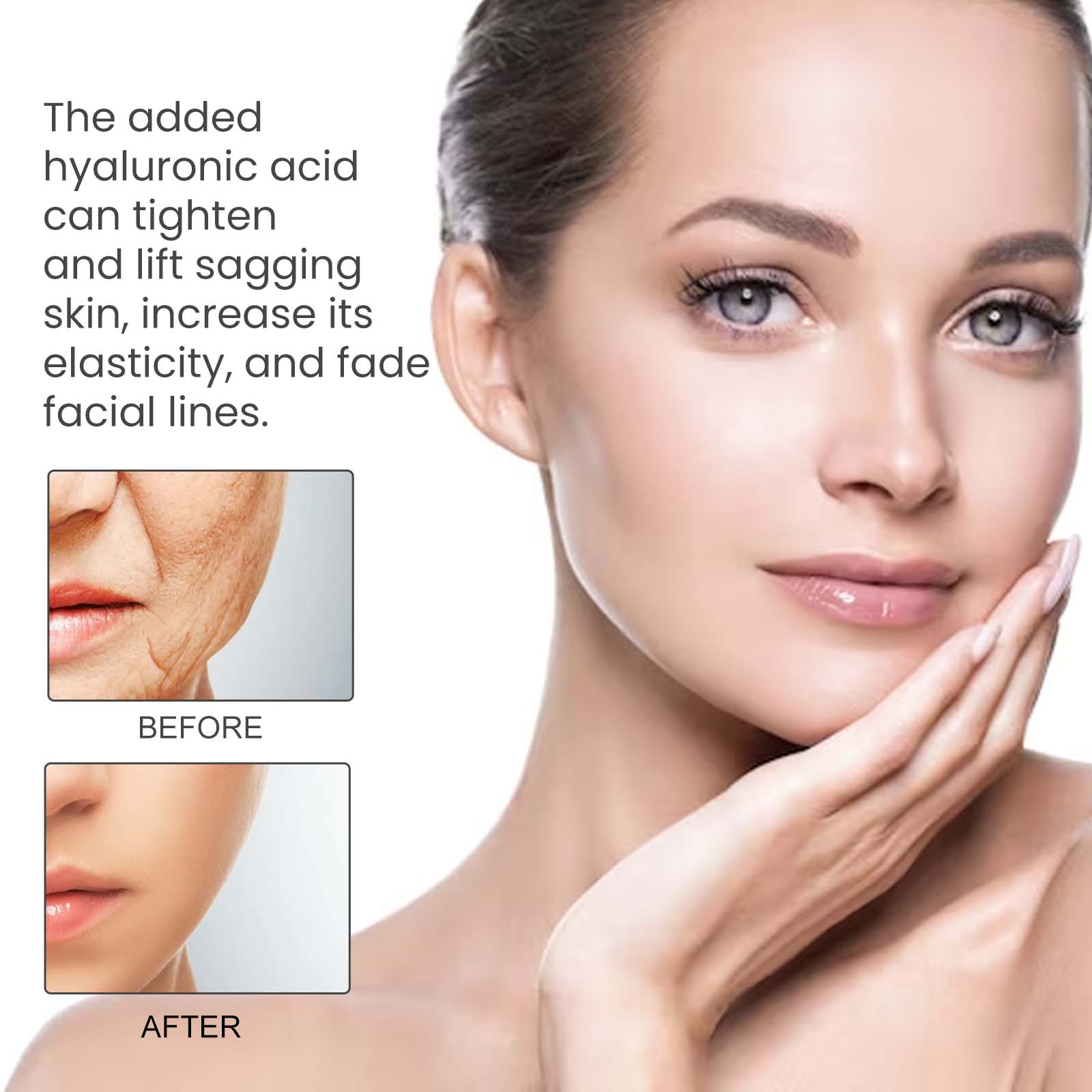 Facial Firming Serum Anti Aging Fine Lines Hydrating Nourishing For Elasticity And Glowing Skin Daily Care