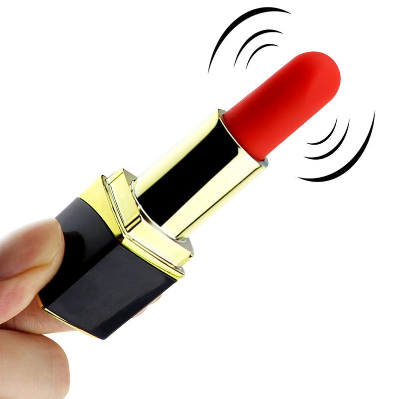 Women's Sex Toys Portable Mini USB Magnetic Charging Lipstick Bullet Vibrator Massager for Masturbation Adult Toy