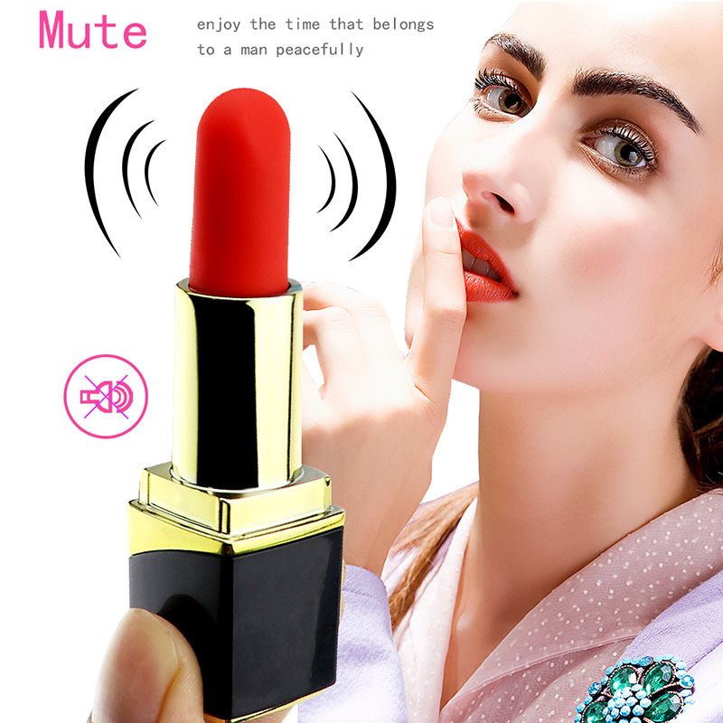 Women's Sex Toys Portable Mini USB Magnetic Charging Lipstick Bullet Vibrator Massager for Masturbation Adult Toy