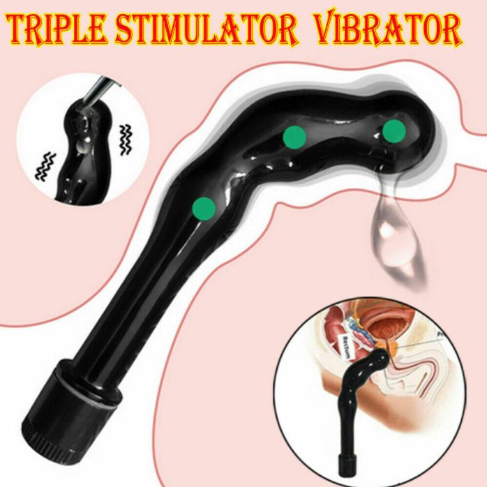 Female G-Spot Masturbator Vibrators Massagers Curved Vibrating Wand AV Massage Wand Male Adult Sex Toy Couples Intimacy
