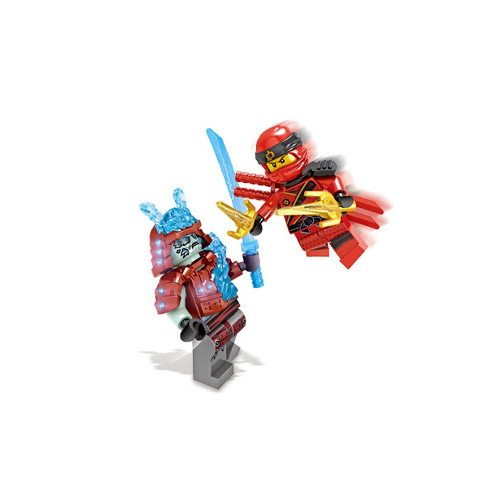 24Pcs Ninjago Mini Figures Kai Jay Sensei Wu Master Blocks Toys