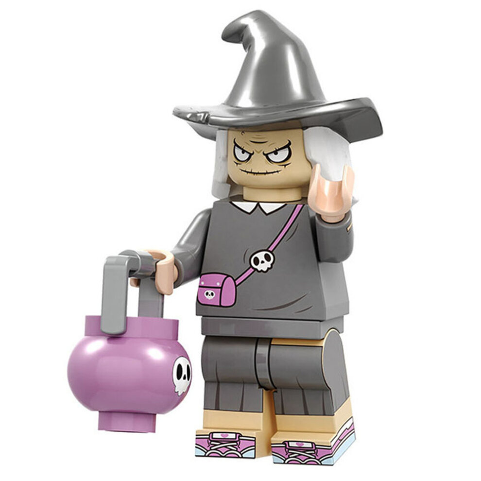 16PCS Halloween Vampire Witch Pumpkin Man Lego Man