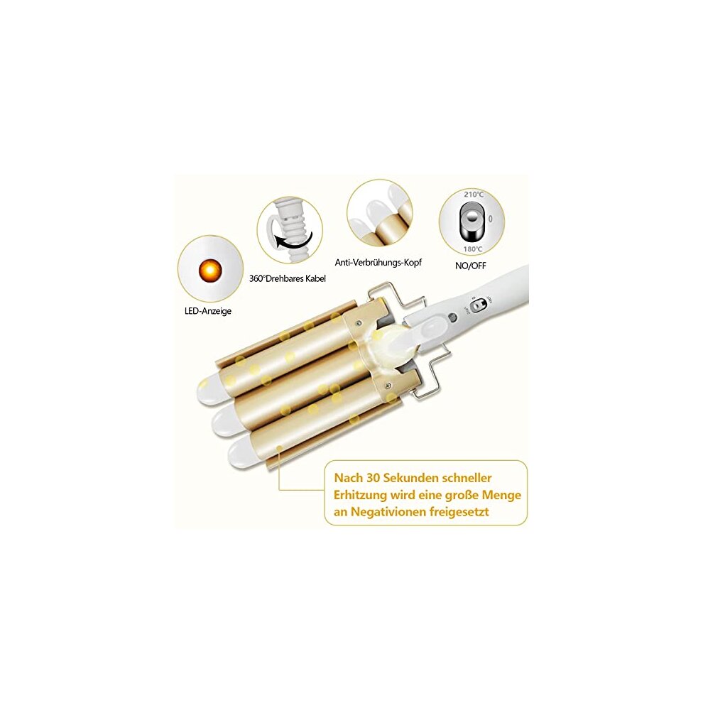 Hair Curler Hair Curling Iron Wand for Long Hair Styling Tool for Woman