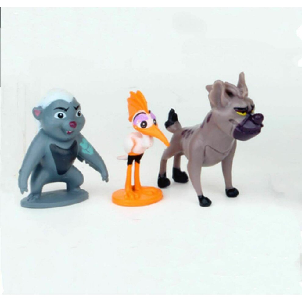 12PCS The Lion King Lion Guard Action Figure Playset Simba Kion Timon