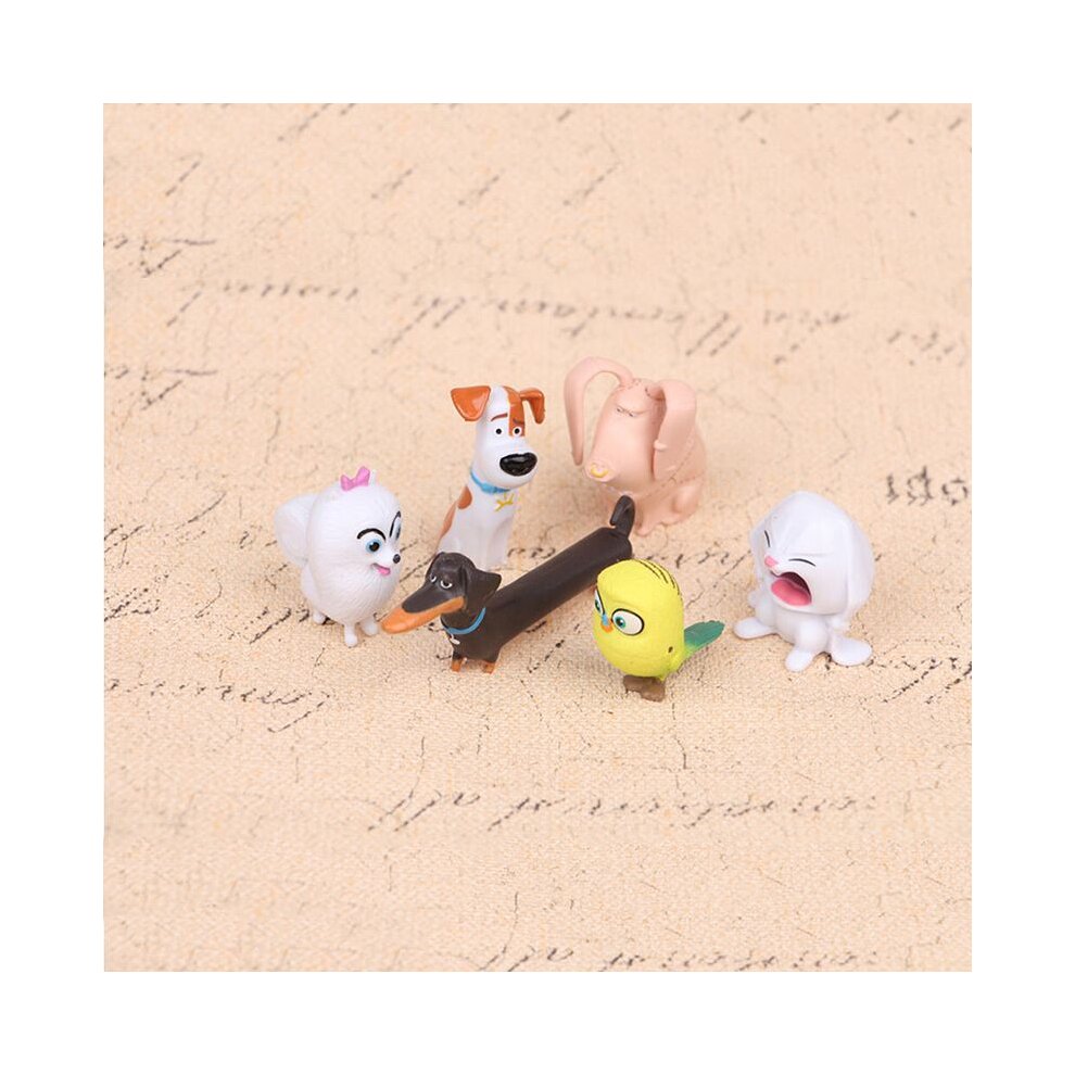 14PCS The Secret Life Of Pets Max Snowball Duke Chloe Gidget Action Figure Toys