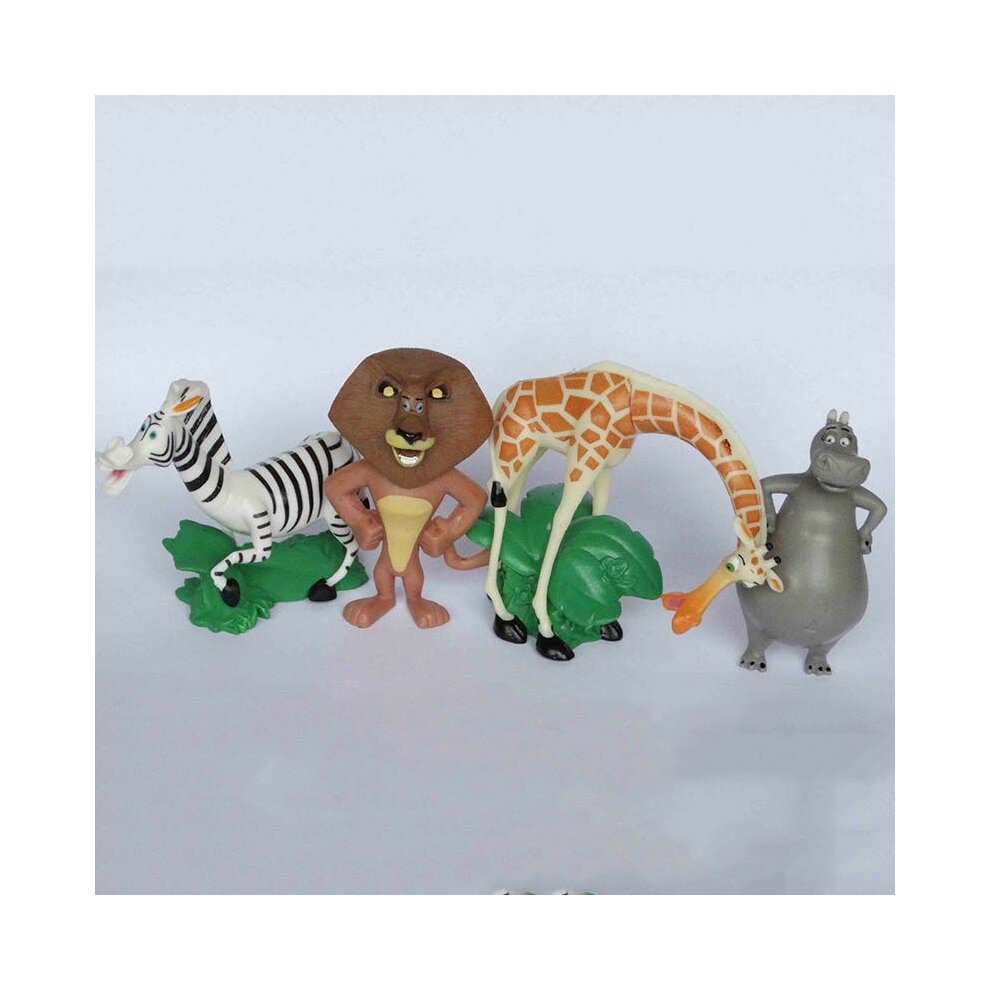 4Pcs Madagascar Movie Animal Penguin Kids Gift Toy