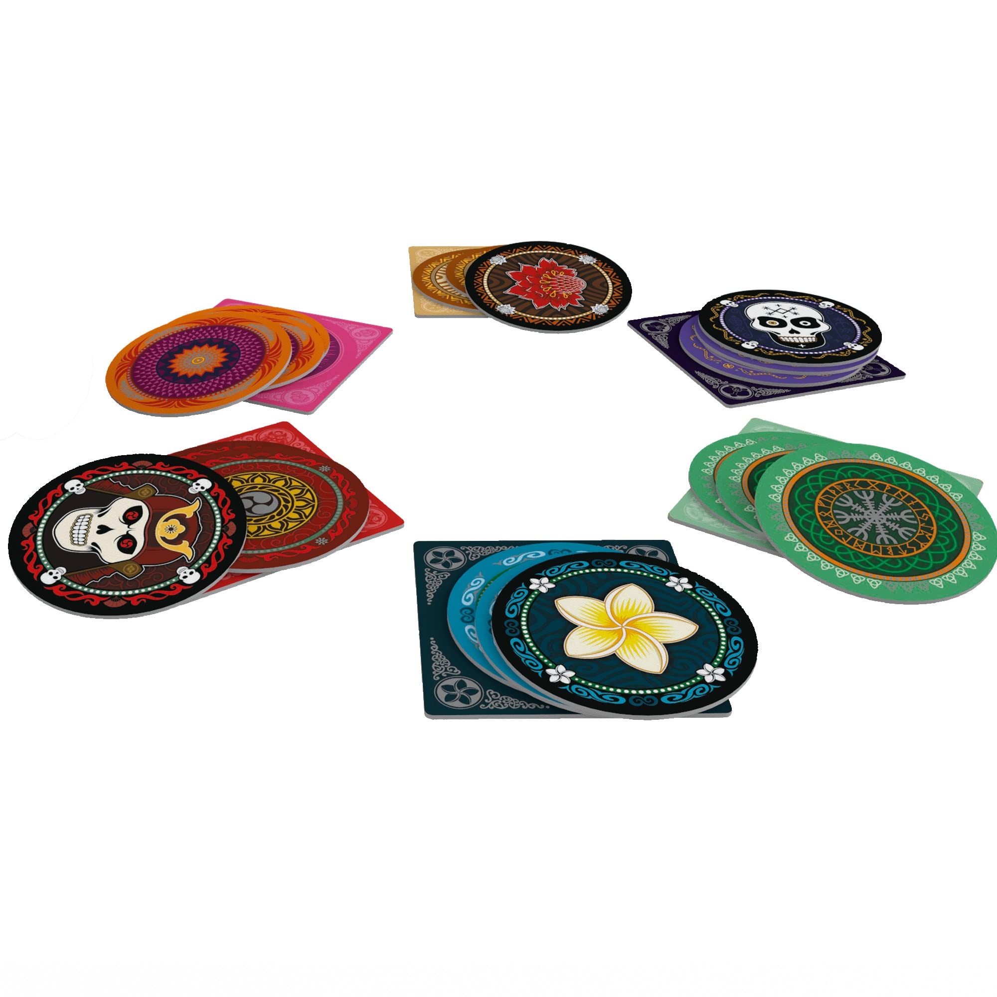 Skull 2020 Edition Board Game Card Game Quintessential Bluffing Game Party Game for Travel Birthday Gift Christmas Stocking Filler for Ages 10+ 3-6 Players 15-45 Minutes Playing Time