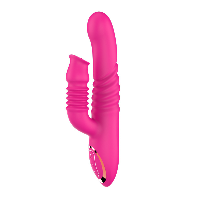 Clitoral Licking G Spot Vibrator Clitoral Tapping Rabbit Vibrator for Clit G Spot Stimulation Stimulator with 7 Modes Rechargeable Realistic Dildo Vibrator Adult Sex Toys with Heating for Women and Couple