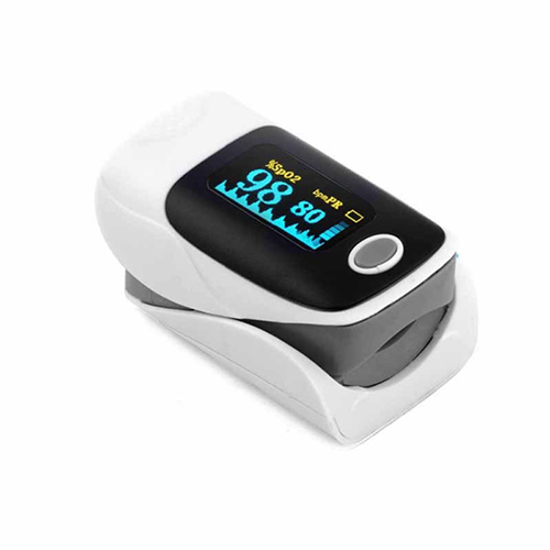 Oxygen Monitor Finger Adults | Fingertip Pulse Oximeter SpO2 Blood Oxygen Saturation Sats Monitor