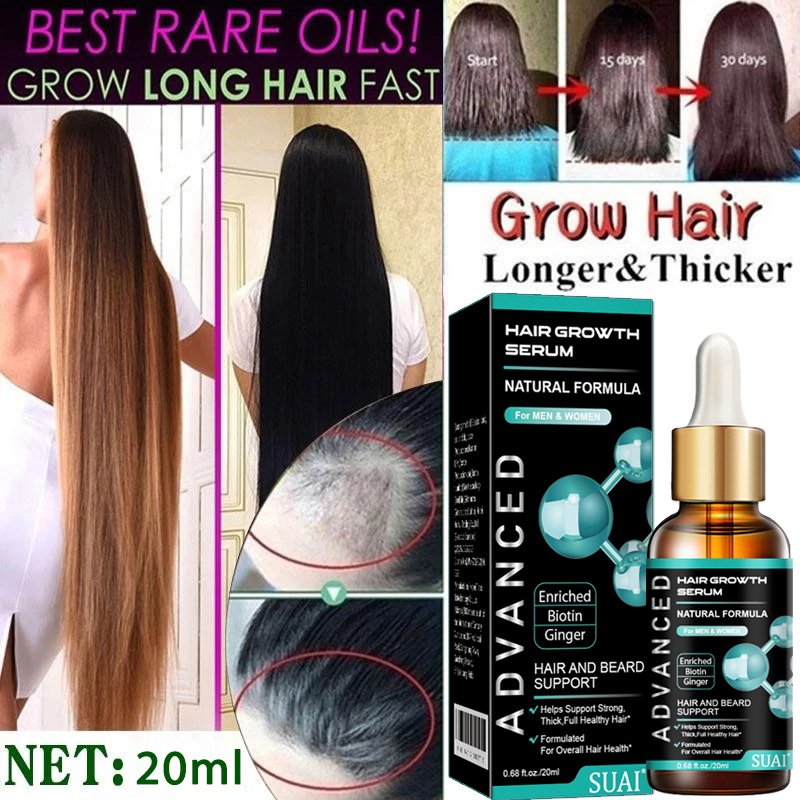 Hair Growth Serum Hair Essence Hair Nourishing Solution Liquid Treatment Anti Hair Loss Hair Care Dense