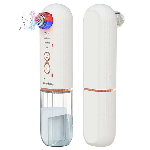 Facial Blackhead Remover Micro Bubble Blackhead Extractor Vacuum Hot Cold with Water Circulation Facial Skin Cleaner Acne Beauty Moisturize Tools