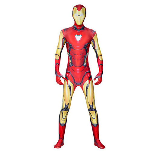 Iron Man Kids Costume Suit Superhero Dress Up for Boys Girls Halloween Party Outfit Marvel Avengers Hero Costume for Children