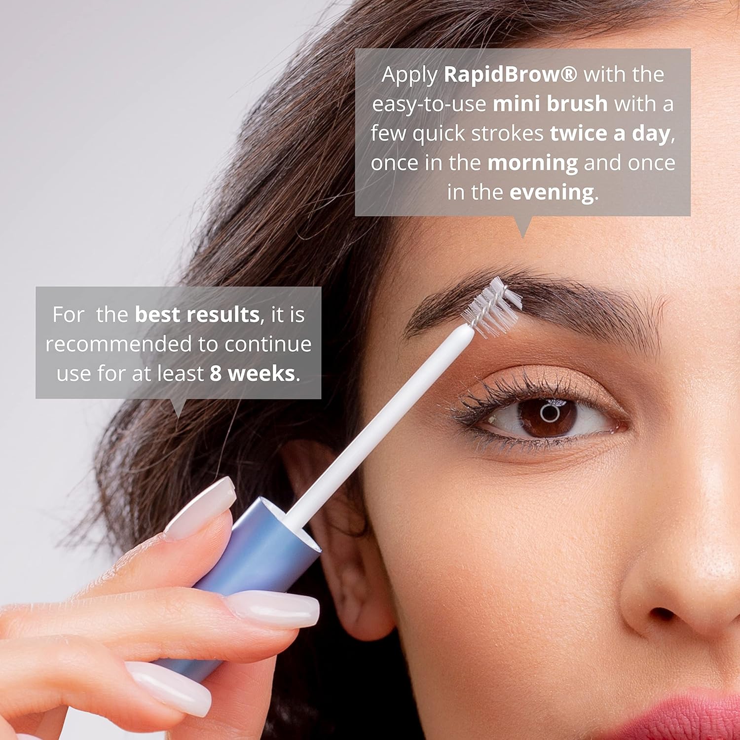 RapidBrow Eyebrow Enhancing Serum - Enhances Brow Appearance	 3ml