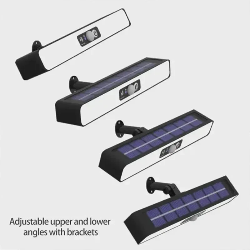 (Clamp Type) Portable Solar Motion Sensor Light Outdoor 36 LEDs Fence Clip-On Waterproof Lamp