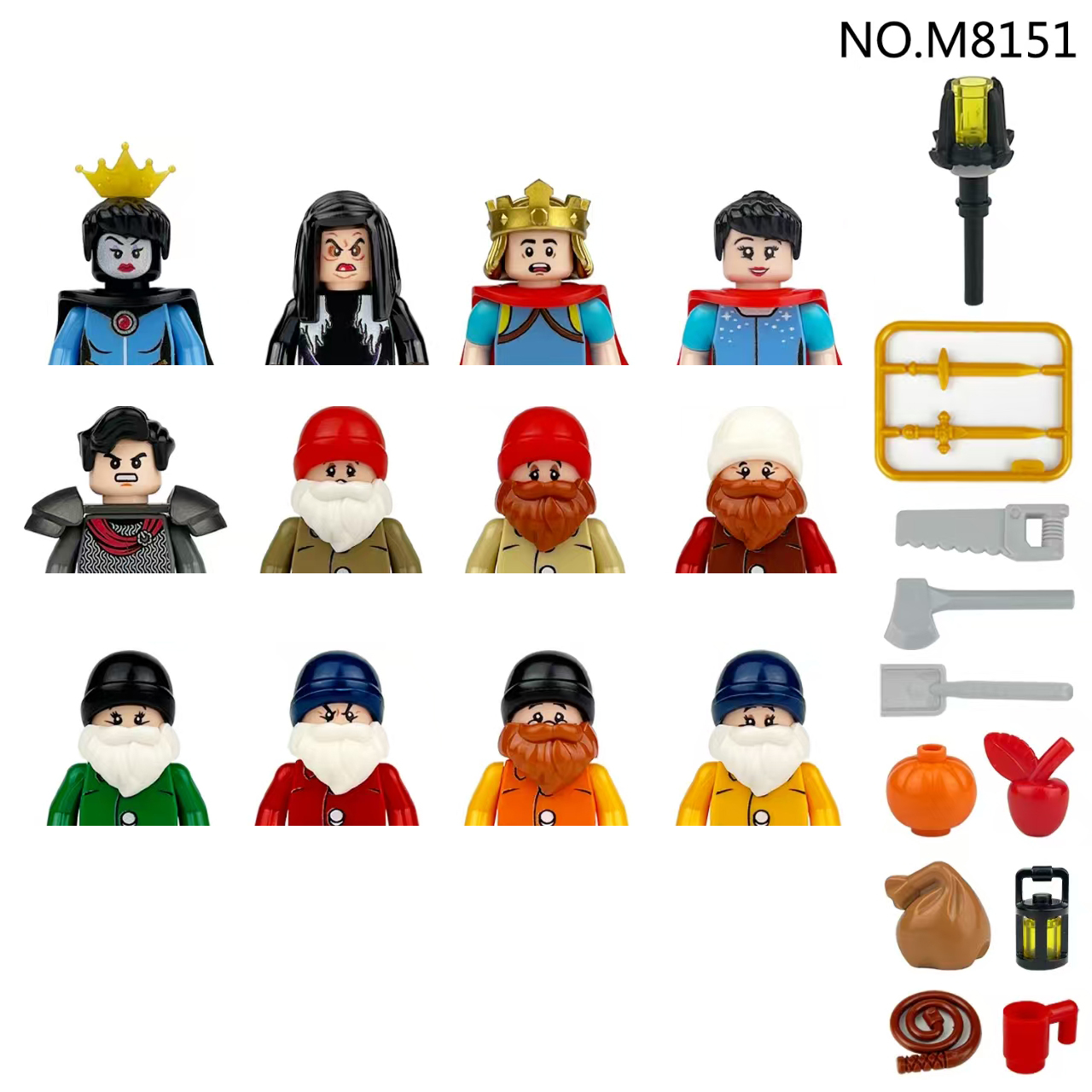 (Style A) City Characters Action Figures Building Blocks Policeman Teacher Fireman Occupation Mini Figurine Dolls Bricks Set Children Toys