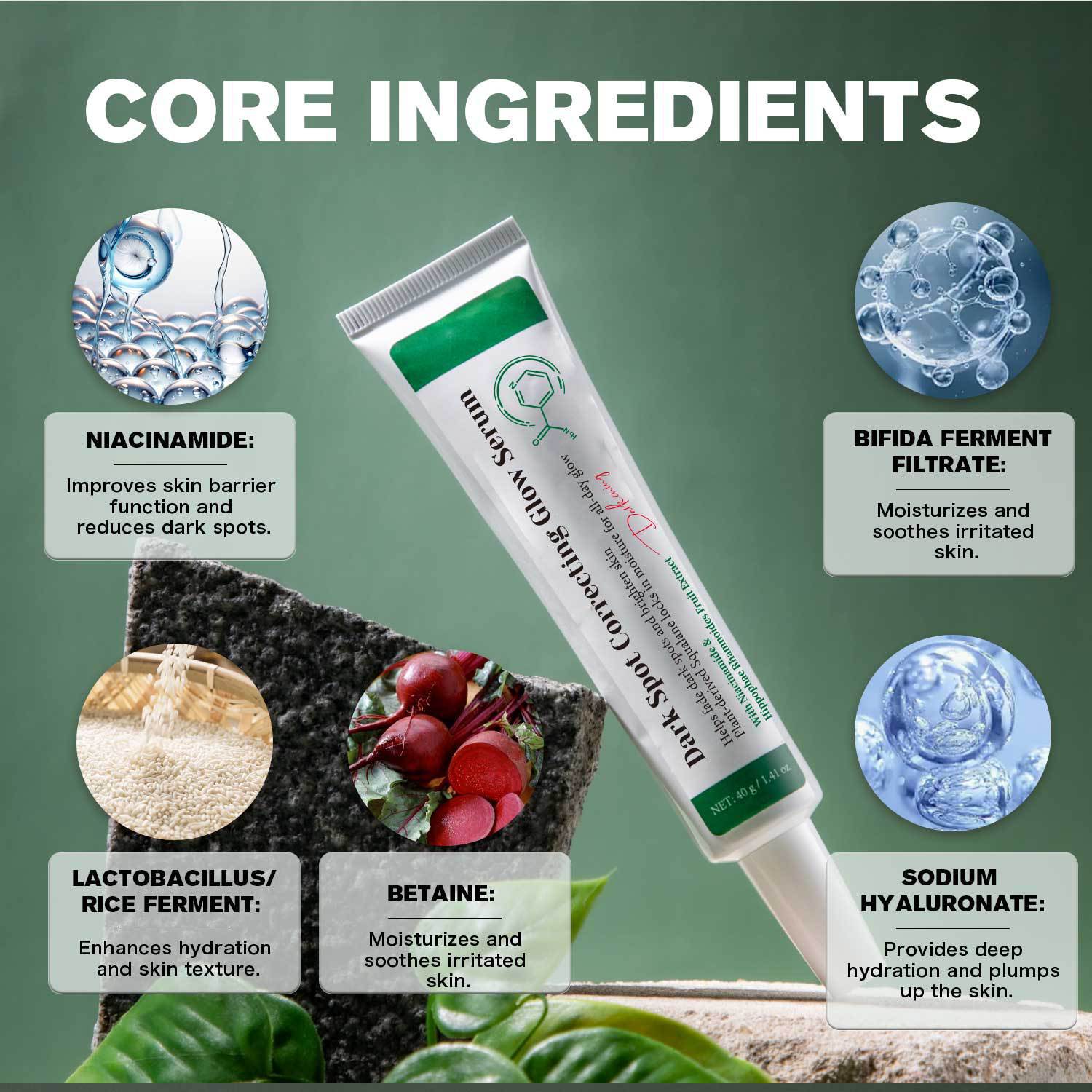 Repairing Brightening Essence Fine Line Smoothing Moisturising Skin Care Lotion for Daily Home Use Natural