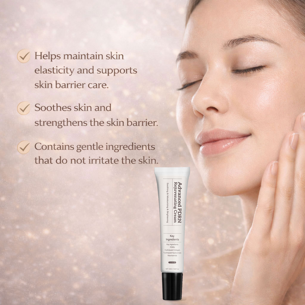 Advanced PDRN Rejuvenating Cream For Skin Elasticity Barrier Strengthening And Soothing Daily Face Moisturizer