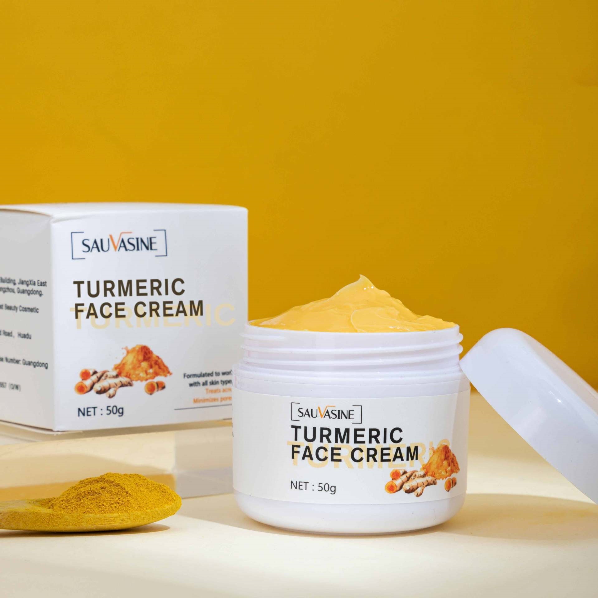 Turmeric Moisturising Anti Wrinkle Repair Essence Cream for Daily Skin Care Natural