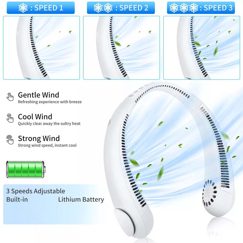 High Quality Mini, air Conditioner Portable Room Cooler Sport Cooler air Conditioner Neck Hung Fan