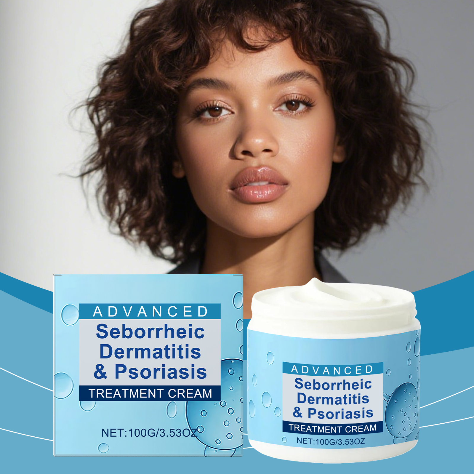 Scalp Care Cream Daily Moisturizing Hydrating Nourishing Plumping Softening Protecting Scalp Conditioning Smooth Hair Tresses