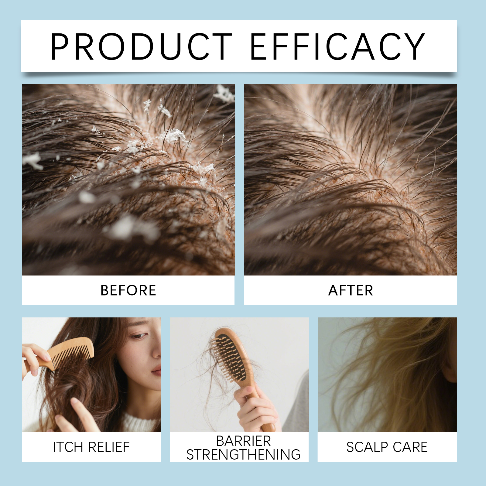 Scalp Care Cream Daily Moisturizing Hydrating Nourishing Plumping Softening Protecting Scalp Conditioning Smooth Hair Tresses