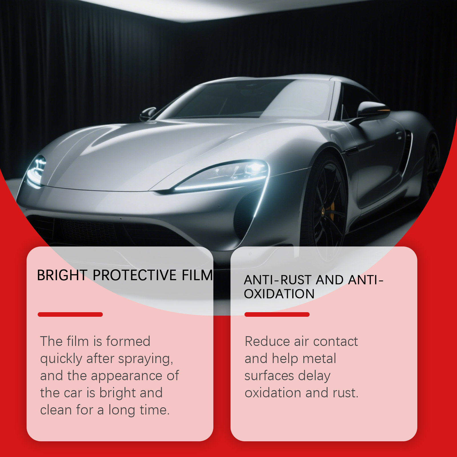 Car Coating Spray Daily Convenient Nano Cleansing Shiny Rustproof Care Body Surface Gloss Protect Liquid Film