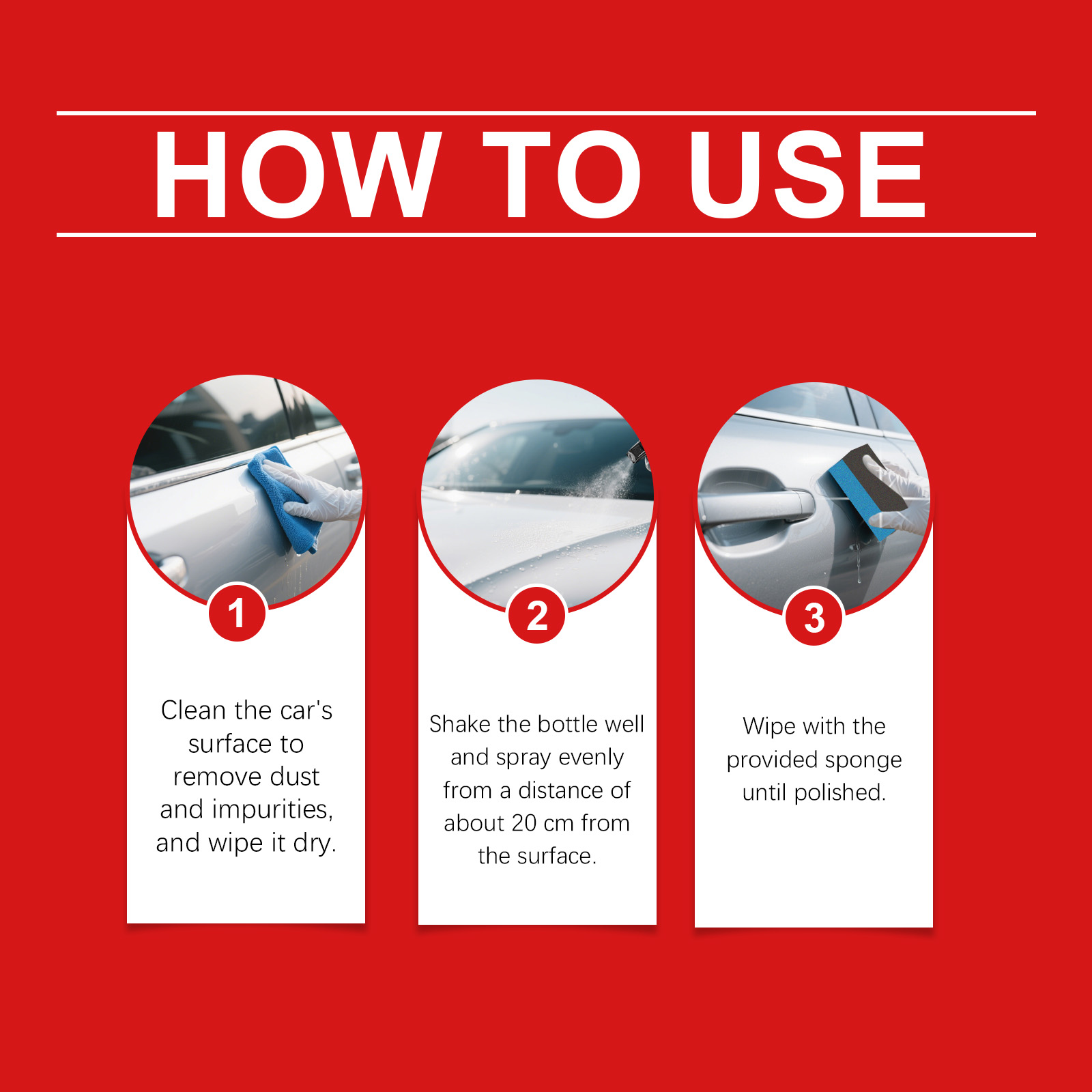 Car Coating Spray Daily Convenient Nano Cleansing Shiny Rustproof Care Body Surface Gloss Protect Liquid Film