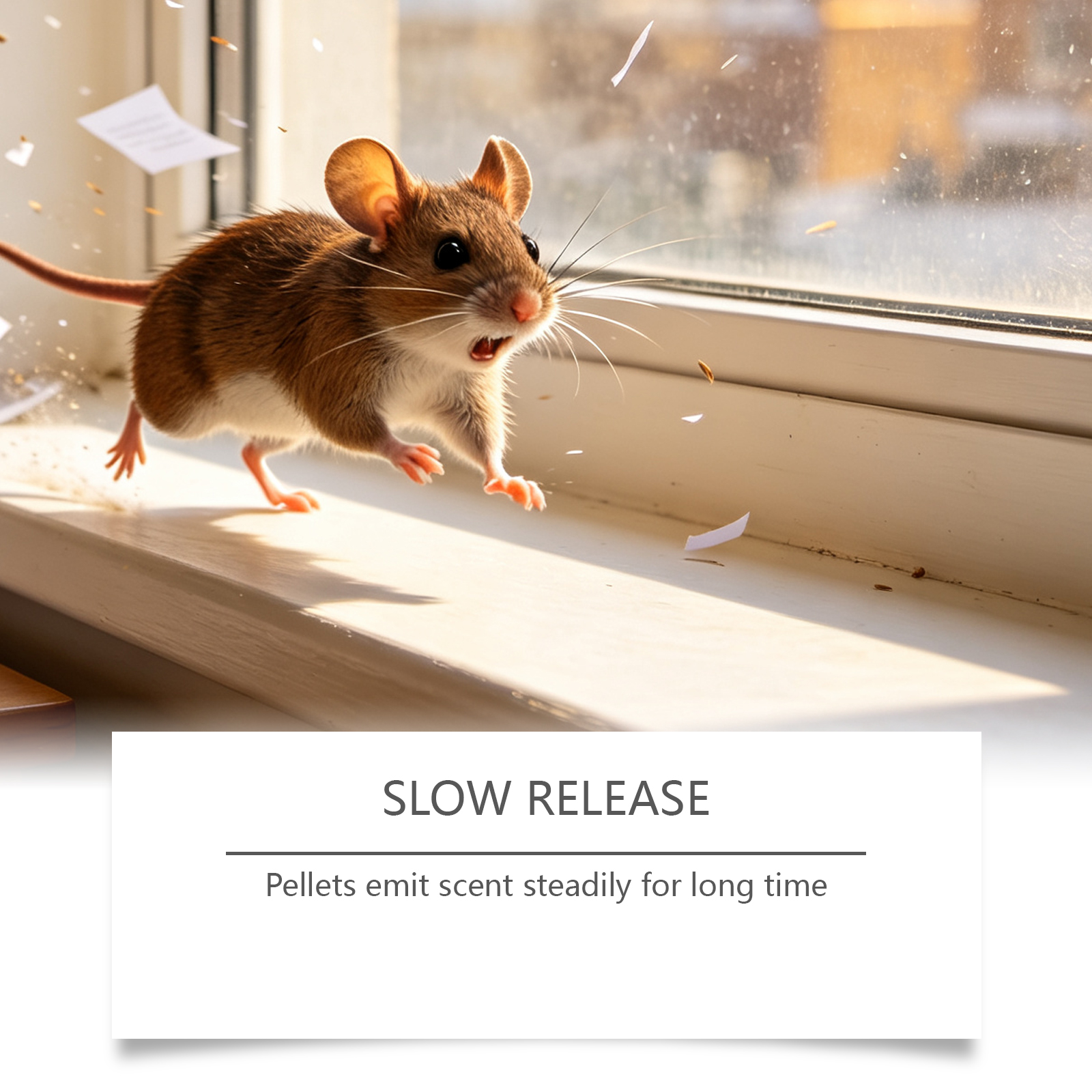 Rat Repellent Pellet Natural Effective Indoor Outdoor Household Warehouse Garage Basement Attic Kitchen Balcony