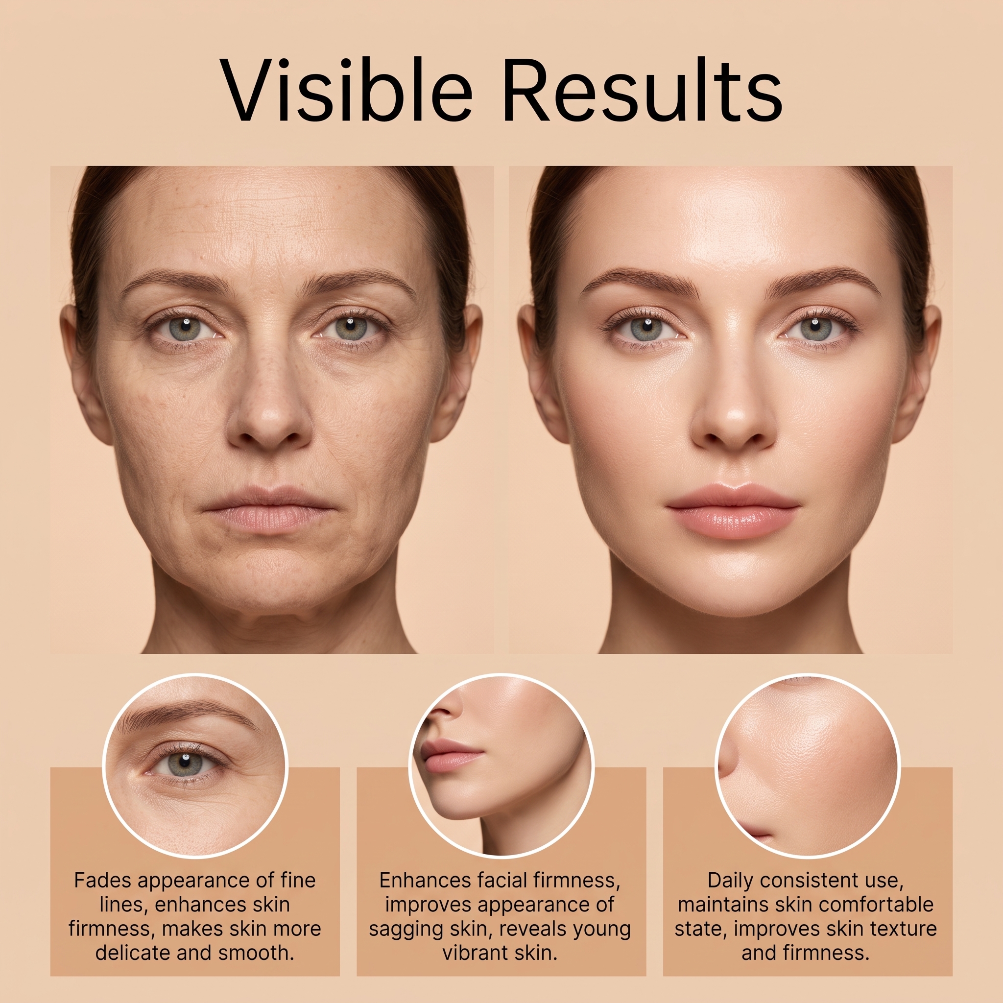Facial Skin Essential Oil Roller Mild Moisturizing Hydrating Face Contour Line Massage Skin Care Daily Treatment Oil